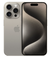 Смартфон Apple iPhone 15 Pro 256GB Natural Titanium (Натуральный Титановый)