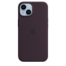 Силиконовый чехол MagSafe для iPhone 14 Plus цвет Бузина 