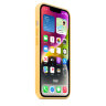 Силиконовый чехол MagSafe для iPhone 14  Plus цвет Солнечное сияние 