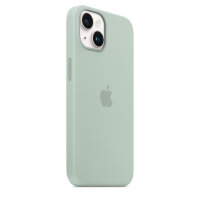 Силиконовый чехол MagSafe для iPhone 14  Plus цвет Сочный 