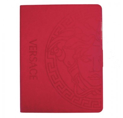 Кожаный чехол iPad 3 / iPad 4 Versace красный