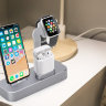 Док-станция CoteetCI 3-in-1 Multifunction Charging Stand для iPhone / Apple Watch / AirPods Gray