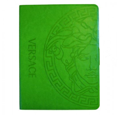 Кожаный чехол iPad Mini Versace зеленый 