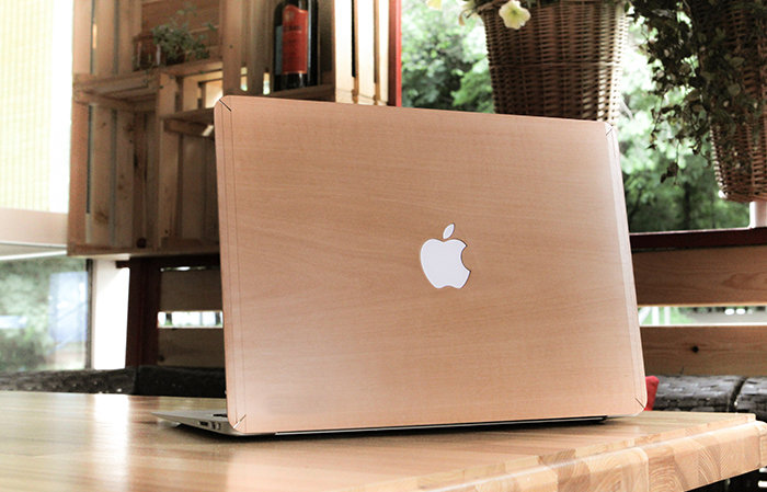 Чехол накладка iWoodMaster MacBook Pro 13 Retina  дерево Груша