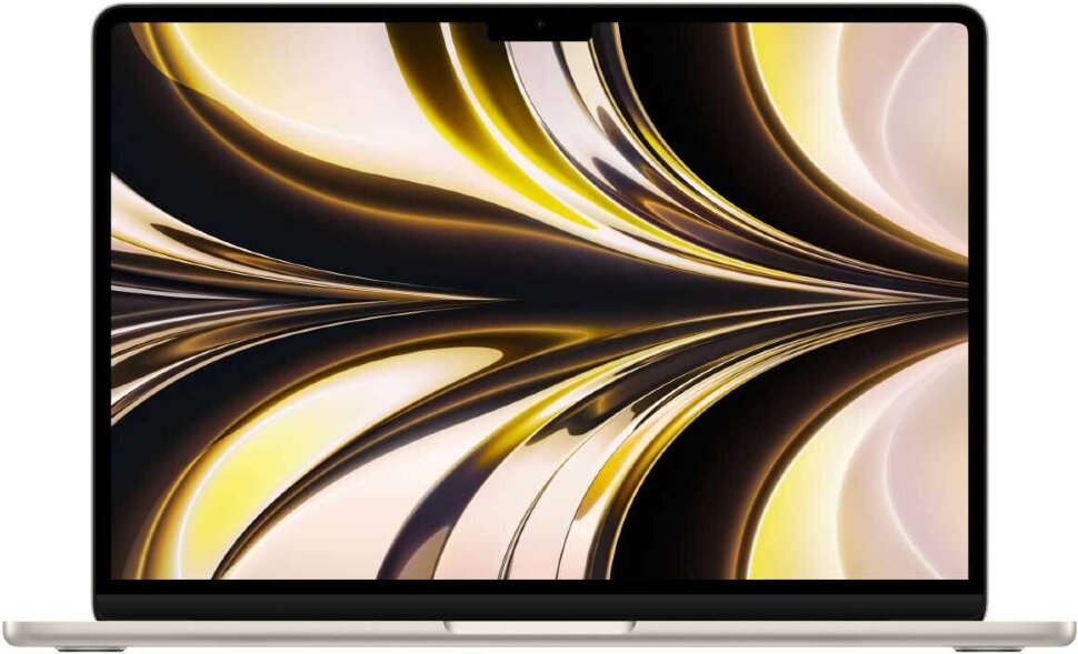 Apple MacBook Air 13 M2 8C CPU/8C GPU 2022 8 ГБ 256 ГБ SSD Starlight (Сияющяя звезда)