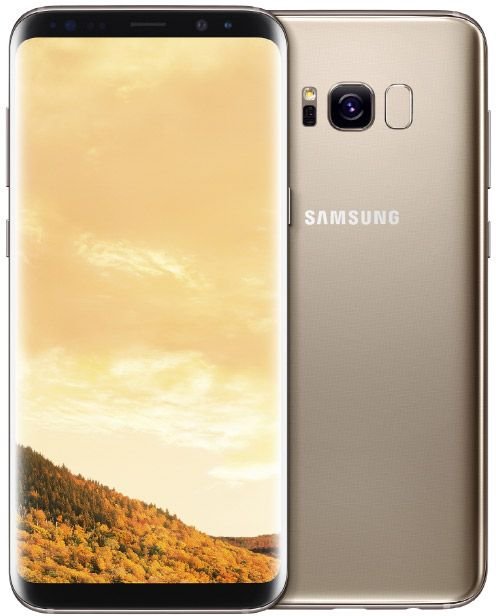 Смартфон Samsung Galaxy S8 SM-G950 Gold (желтый топаз) РСТ