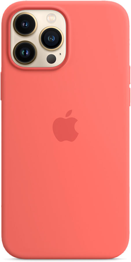Чехол Apple MagSafe для iPhone 13 Pro Max силикон, «розовый помело»