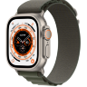 Apple Watch Ultra GPS + Cellular, 49 мм, корпус из титана, ремешок Alpine зеленого цвета, размер M