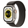Apple Watch Ultra GPS + Cellular, 49 мм, корпус из титана, ремешок Trail черного/серого цвета, размер M/L
