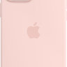 Чехол Apple MagSafe для iPhone 14Pro  силикон, «розовый мел» 