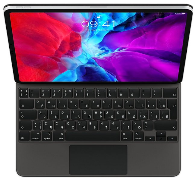 Клавиатура Apple Magic Keyboard для iPad Pro 12,9" 2020 Русская раскладка