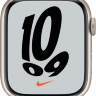 Apple Watch Series 7, 41 мм, корпус из алюминия, спортивный ремешок Nike сияющая звезда